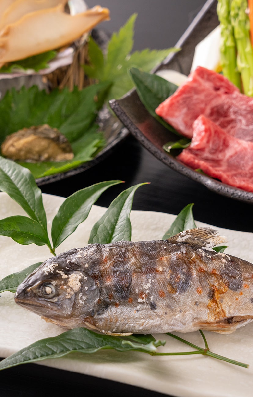 とれたての地元食材が自慢!からだにやさしい田舎料理