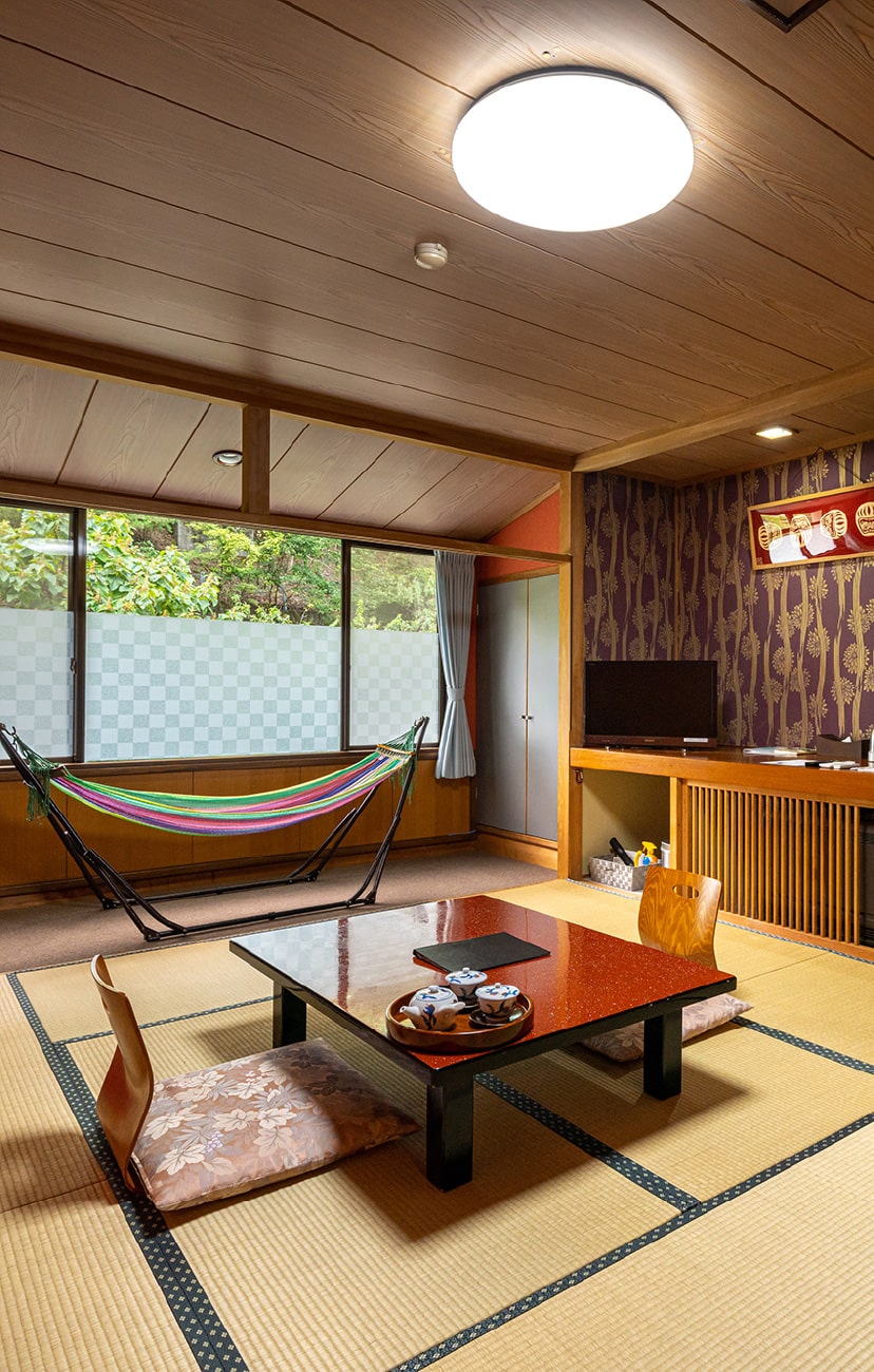 全客室ペット対応!わんちゃんと一緒にお寛ぎください